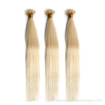 wholesale human hair tape extensions,cheap price double drawn flat tip extensions